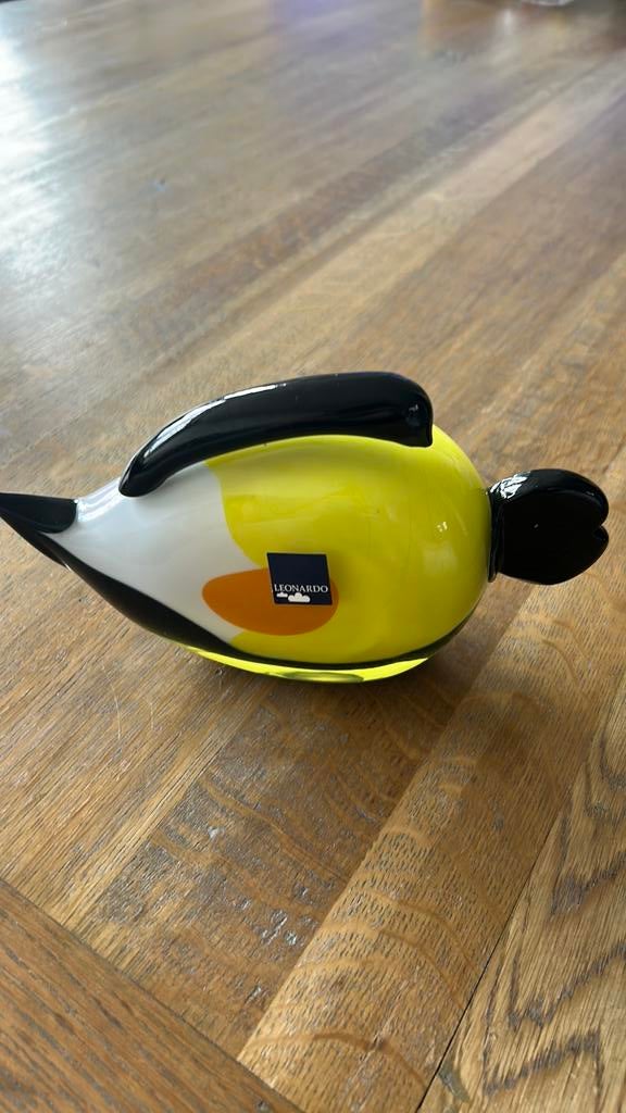 Vintage glazen vis leonardo, Antiek en Kunst, Ophalen