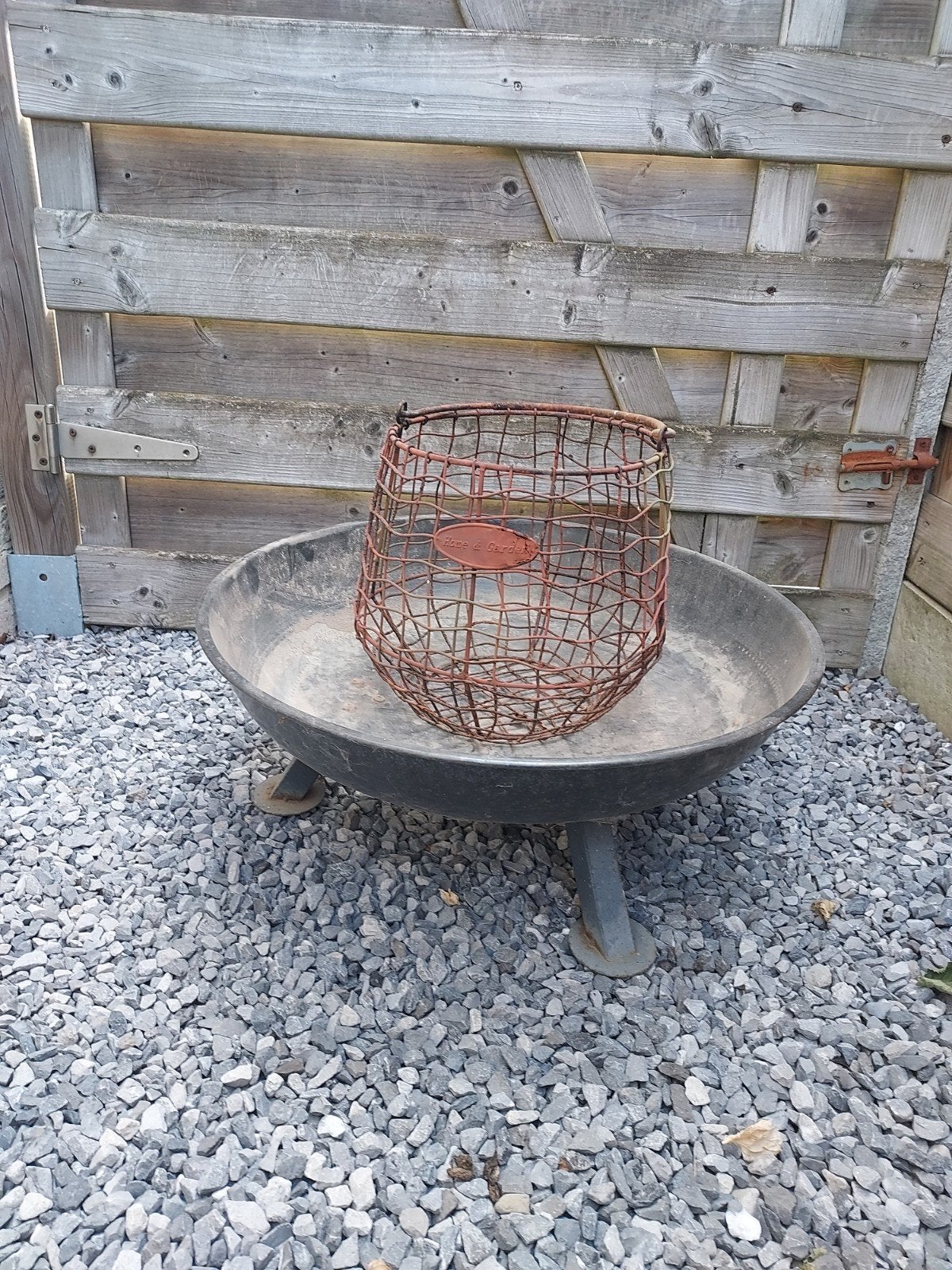 Vuurschaal 50cm diameter, Jardin & Terrasse, Paniers de feu, Enlèvement, Utilisé, Foyer