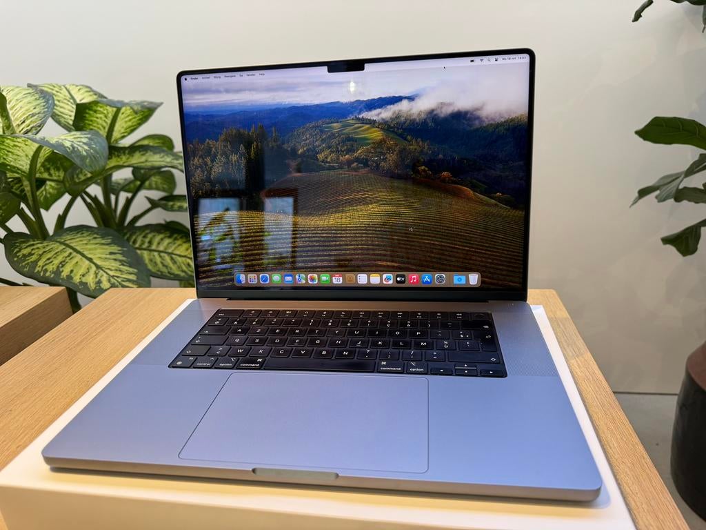 M1 MacBook Pro 16 inch, 512 GB, 16 pouces, Comme neuf, Azerty