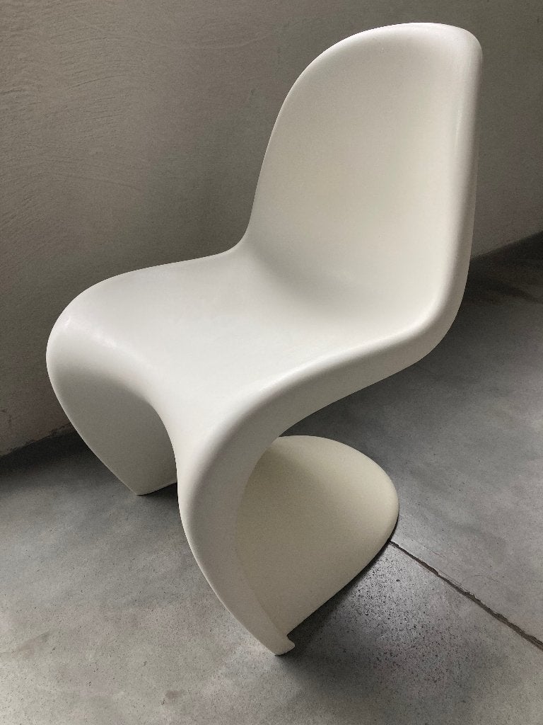 Panton junior stoel, Huis en Inrichting, Ophalen, Kunststof, Gebruikt, Wit