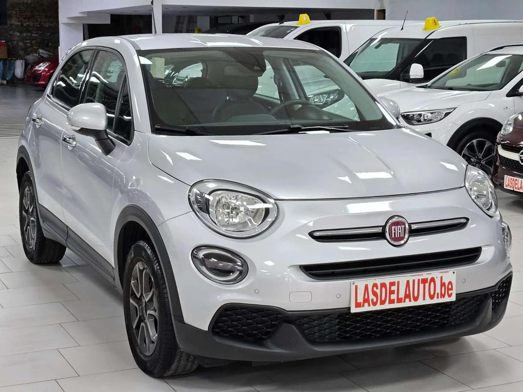 Fiat 500X 1.0i FireFly Carplay Cruise Gps CAMERA Clim Blue, Gebruikt, Bedrijf, SUV of Terreinwagen, Zilver of Grijs