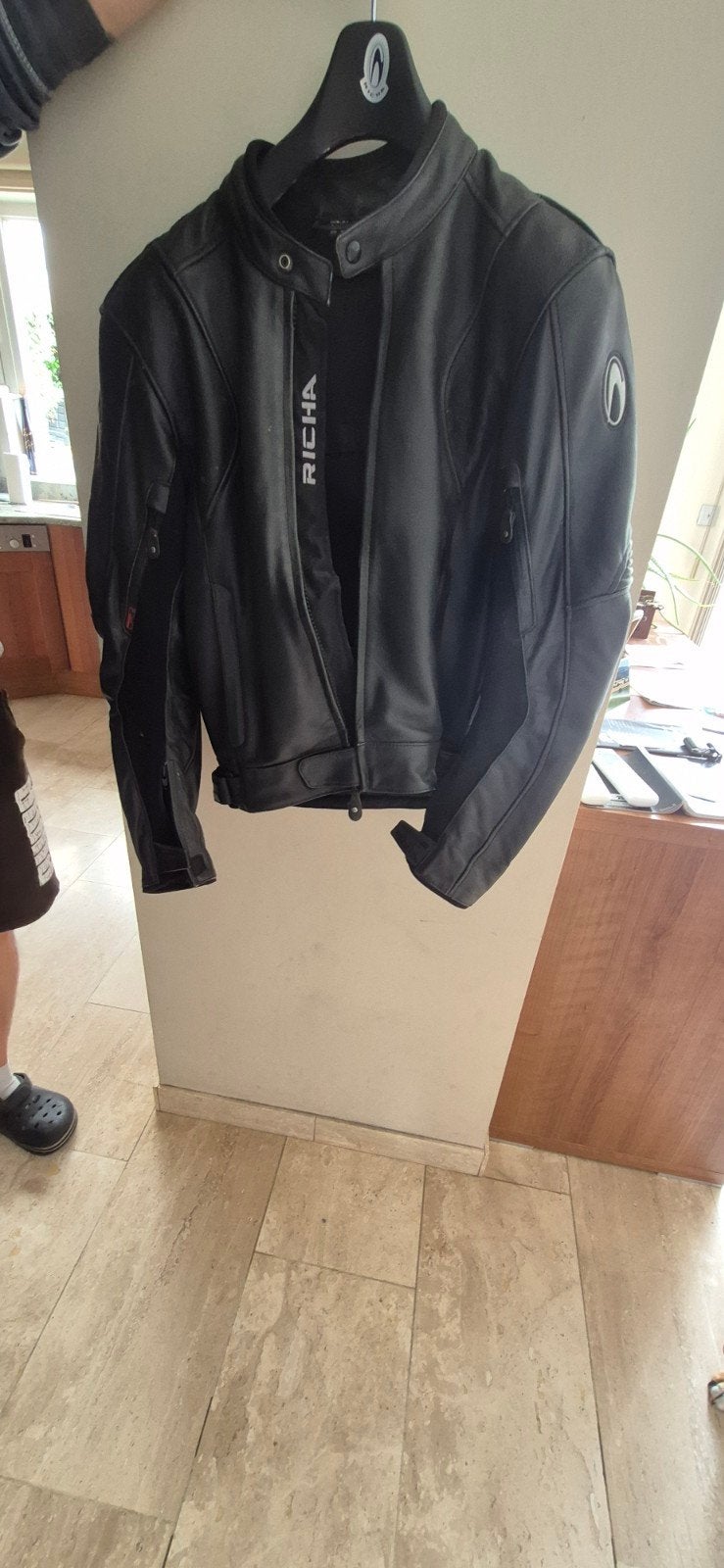 veste moto richa, Seconde main, Enlèvement ou Envoi, RICHA, Manteau | cuir