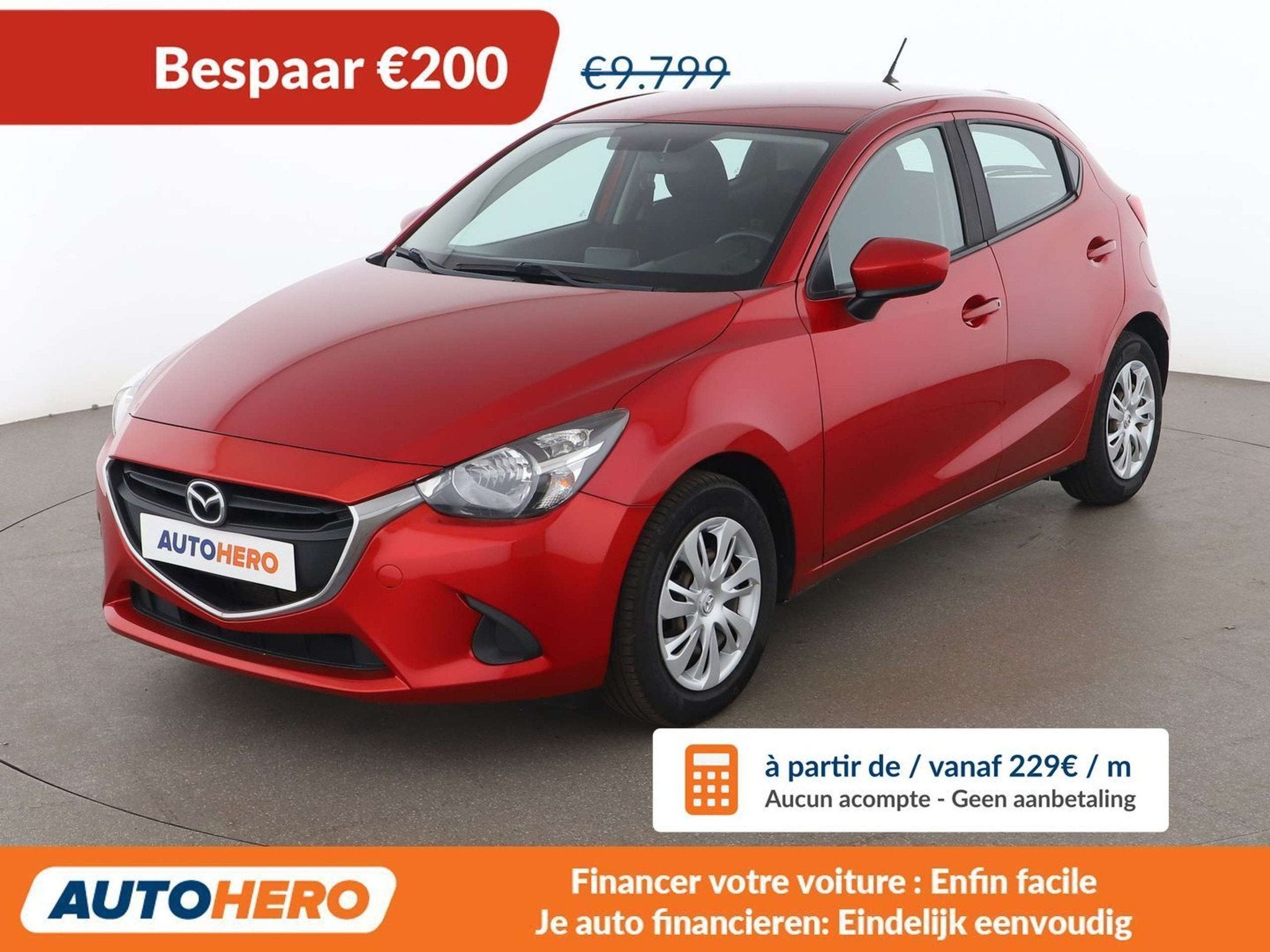 Mazda 2 1.5 Center-Line (bj 2017), Auto's, Voorwielaandrijving, https://public.car-pass.be/vhr/0ab07b81-930f-465e-bda8-9c9666caab78
