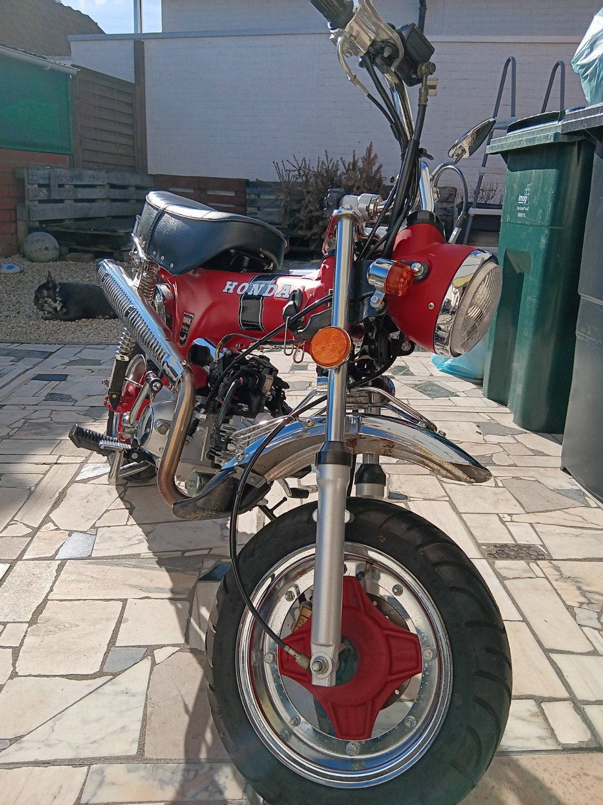 Mooie zhenhua dax 50cc, Fietsen en Brommers, Brommers | Overige merken, Ophalen, Gebruikt, Klasse B (45 km/u), 4 versnellingen