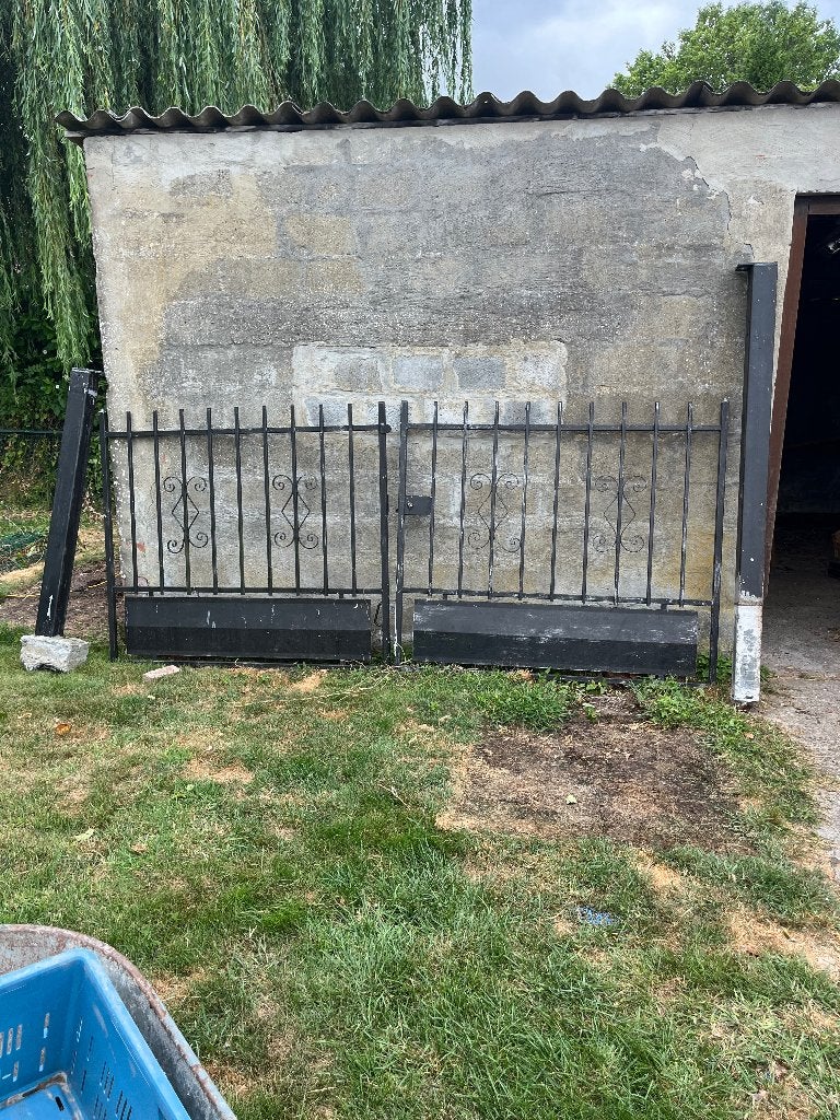 Poort, Tuin en Terras, Ophalen, Gebruikt, 100 tot 150 cm, IJzer