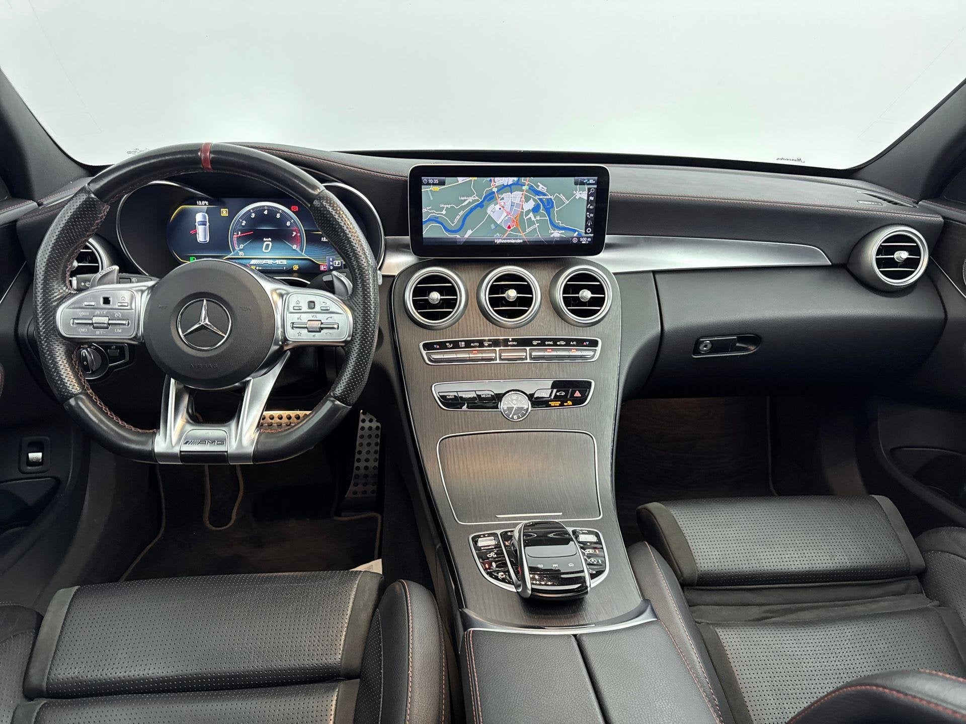 Mercedes-Benz C-klasse C 43 AMG Estate Automaat 4MATIC | Pre, Auto's, Leder en Stof, 390 pk, Bedrijf, 6 cilinders