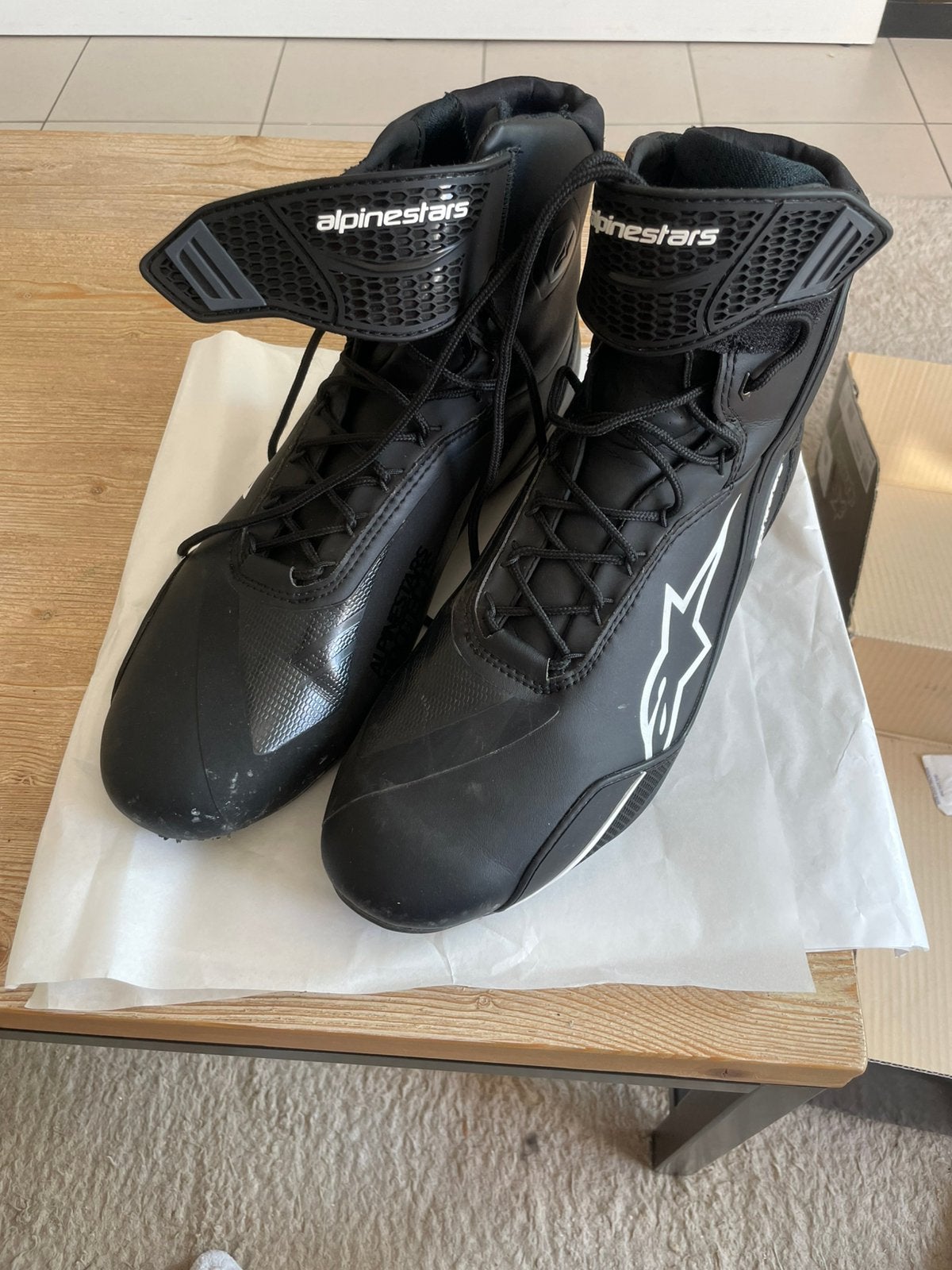 Chaussures moto Alpinestars Faster 4 11.5, Motos, Enlèvement