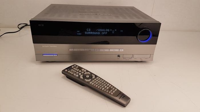 Prachtige Harman Kardon surround receiver, TV, Hi-fi & Vidéo, Autres marques, Moins de 60 watts, Comme neuf, Enlèvement