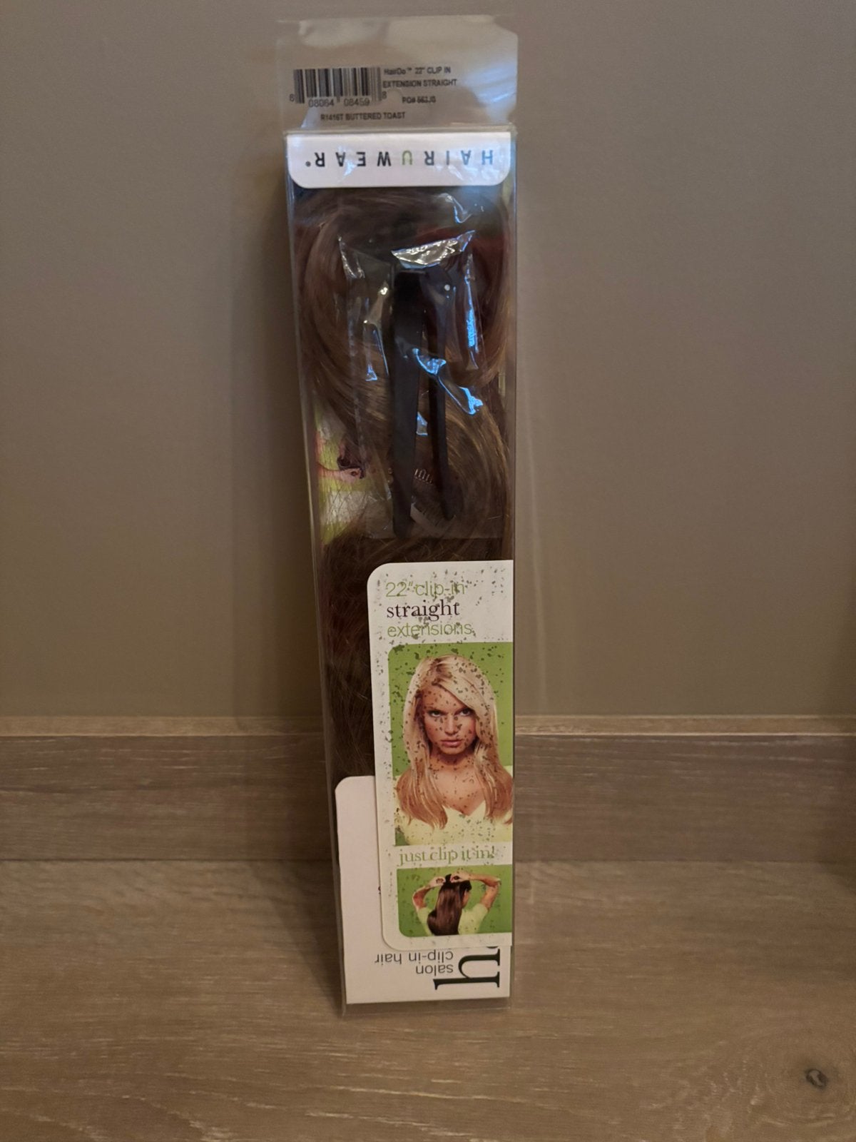 Clip in hairextensions, Ophalen, Gebruikt