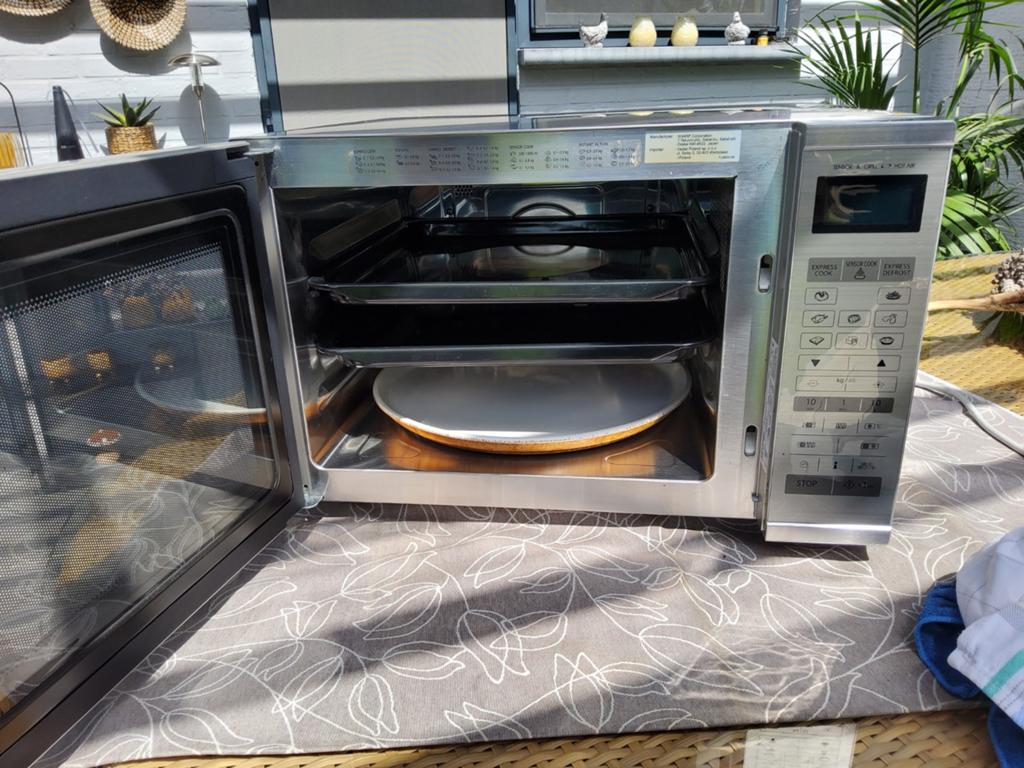 Sharp combinatie warme-lucht, inverter- microgolfoven, Elektronische apparatuur, Microgolfovens, Ophalen, Microgolfoven