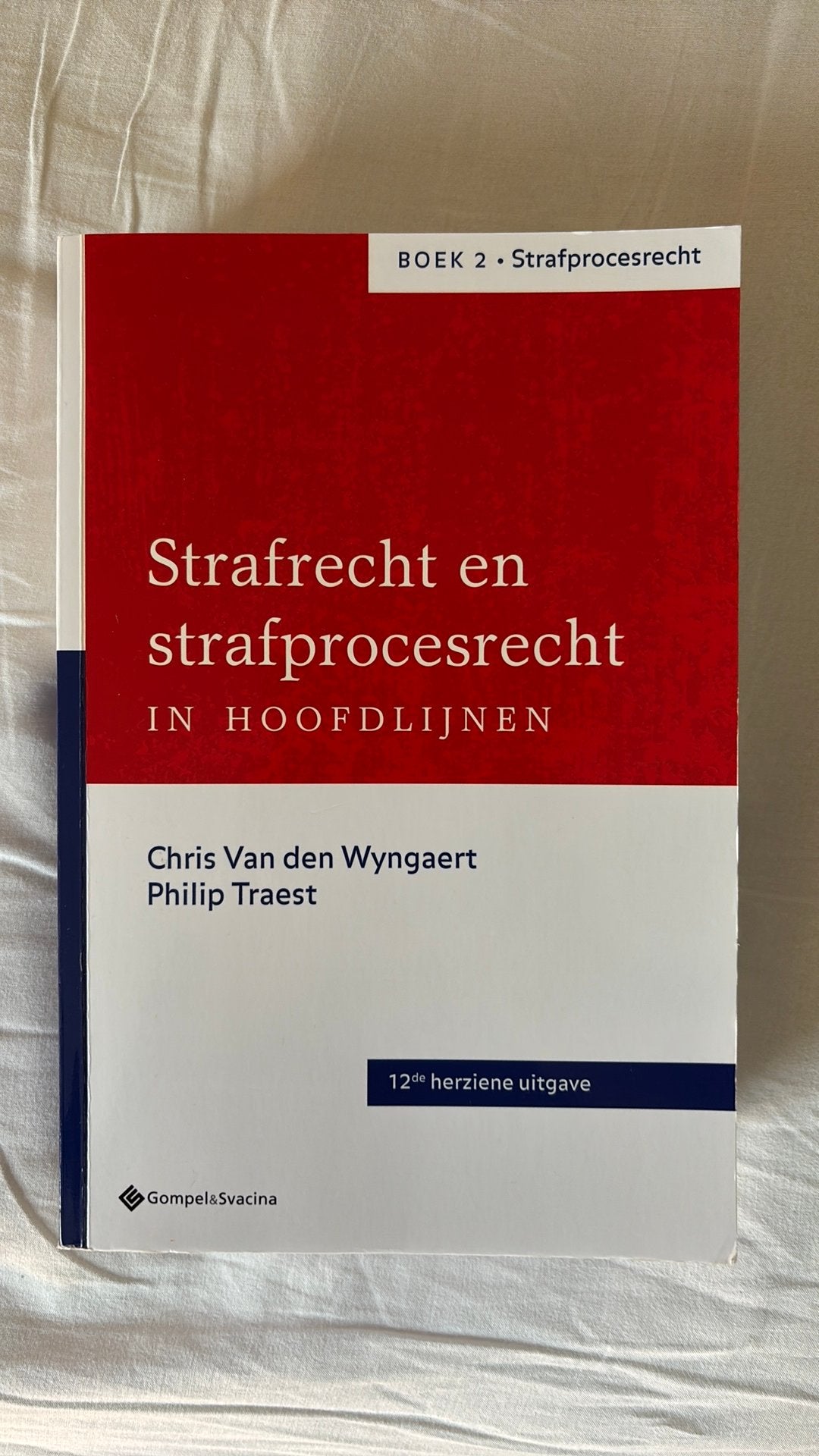 Strafrecht en strafprocesrecht in hoofdlijnen. Boek 2, Ophalen of Verzenden, Nieuw, Chris Van den Wyngaert; Philip Traest