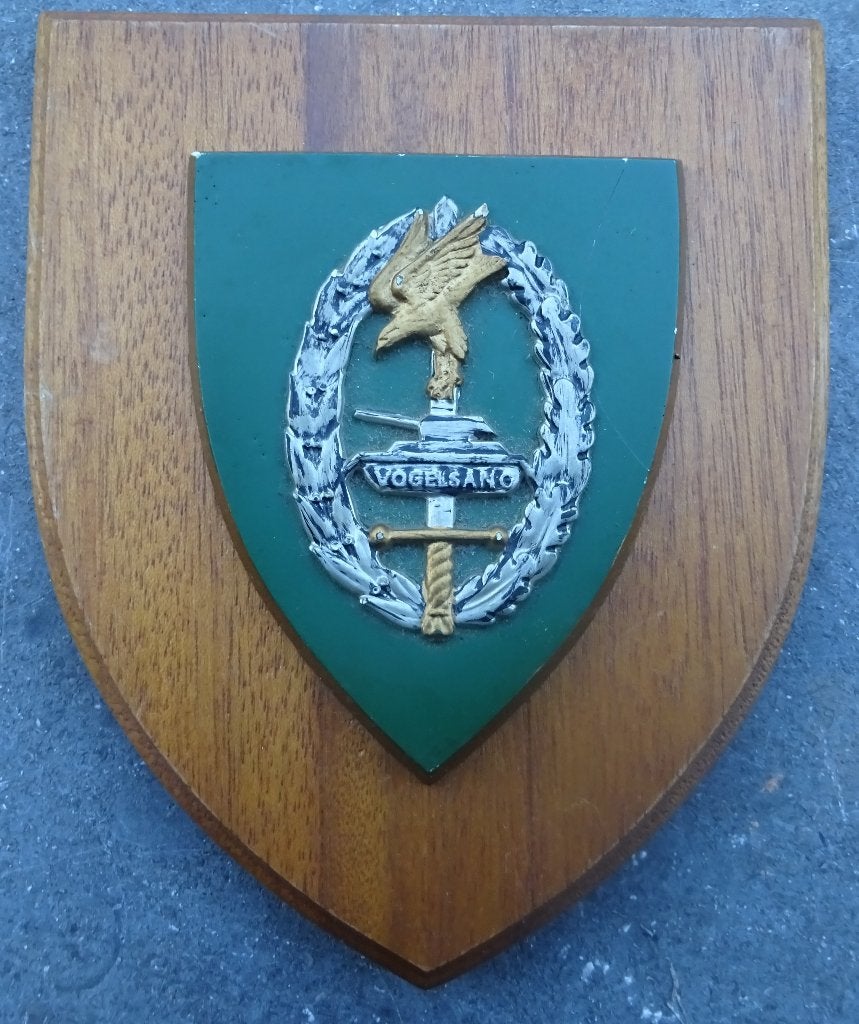 BELGIQUE: ARMEE BELGE - CAMP DE VOGELSANG - INSIGNE CREST, Collections, Envoi, Armée de terre, Emblème ou Badge