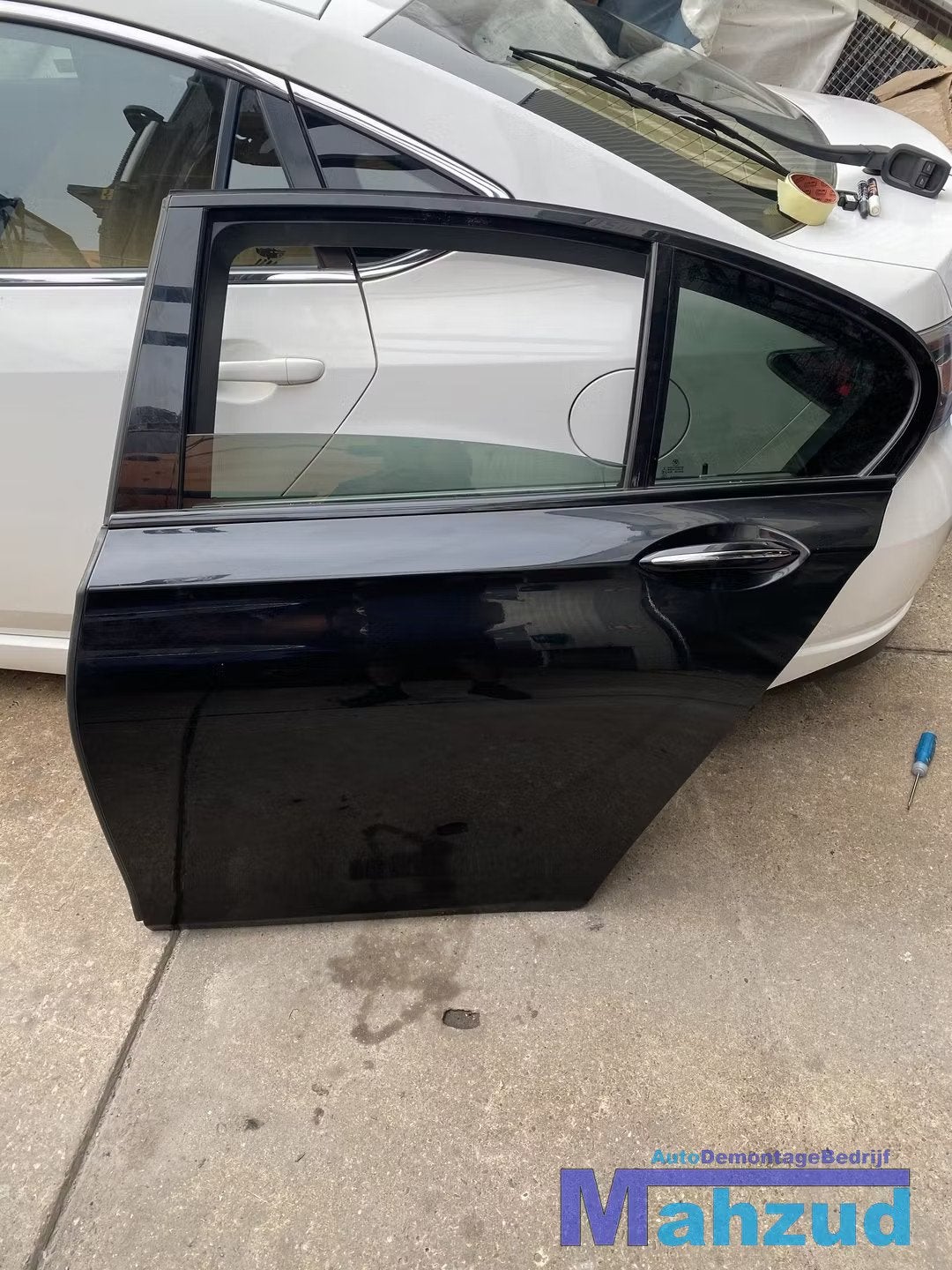 2012 BMW F01 7 serie links achter deur portier zwart complee, Auto-onderdelen, Info@fabrikant.eu, Achter, Fabrikant BV, Gebruikt