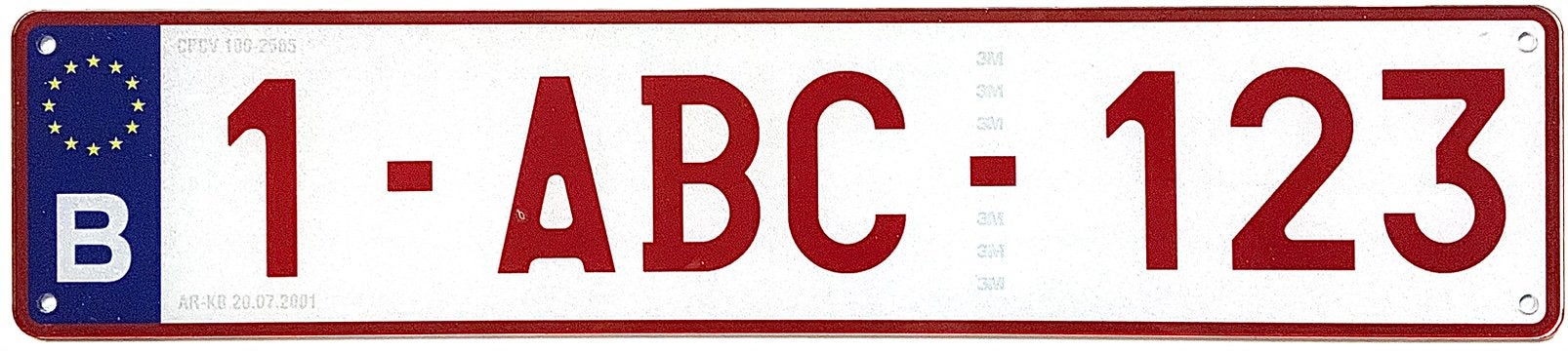 Plaque immatriculation PLEXi, Neuf, Enlèvement ou Envoi, ., Daihatsu