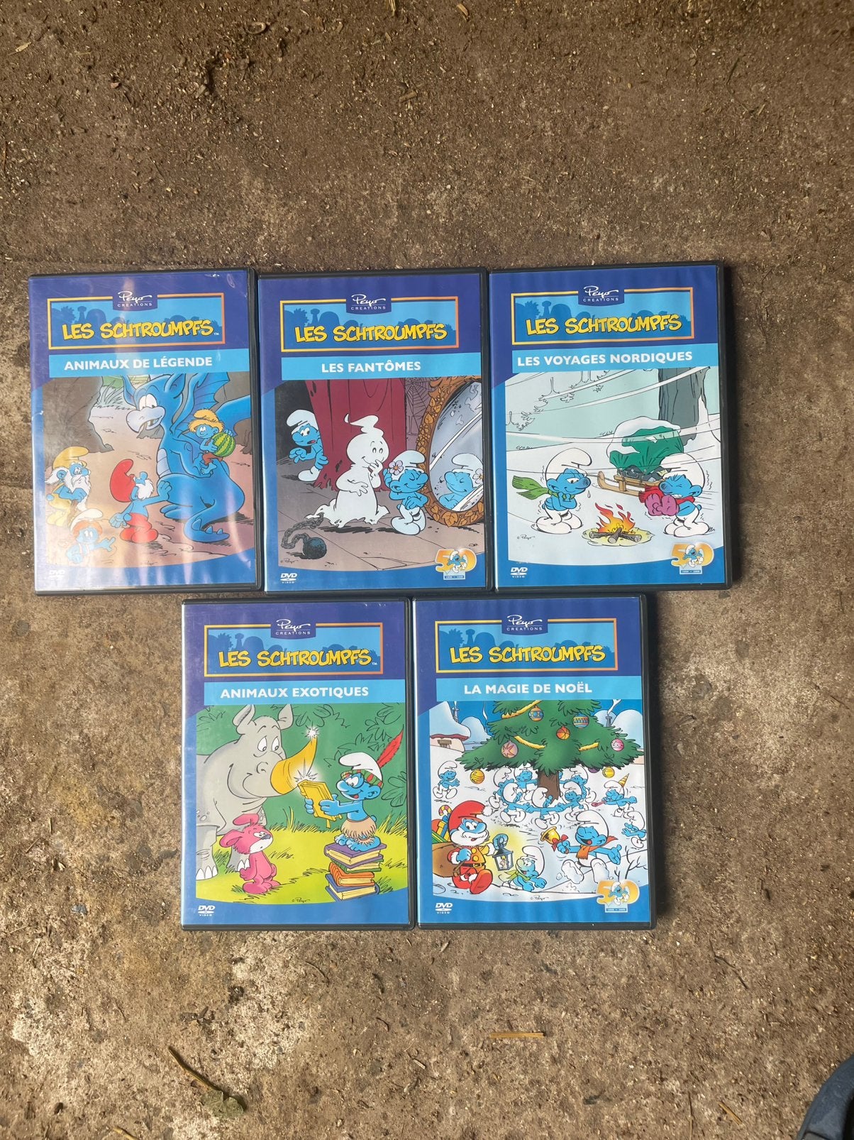 Dvd les schtroumpfs, Enlèvement ou Envoi, Utilisé