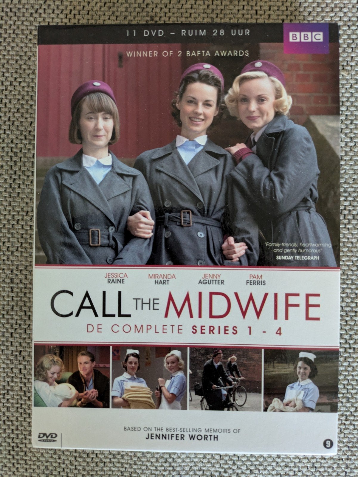 dvd box Call The Midwife seizoen 1 t/m 4, Cd's en Dvd's, Engels, Nederlands, Seizoen 1, Ophalen of Verzenden