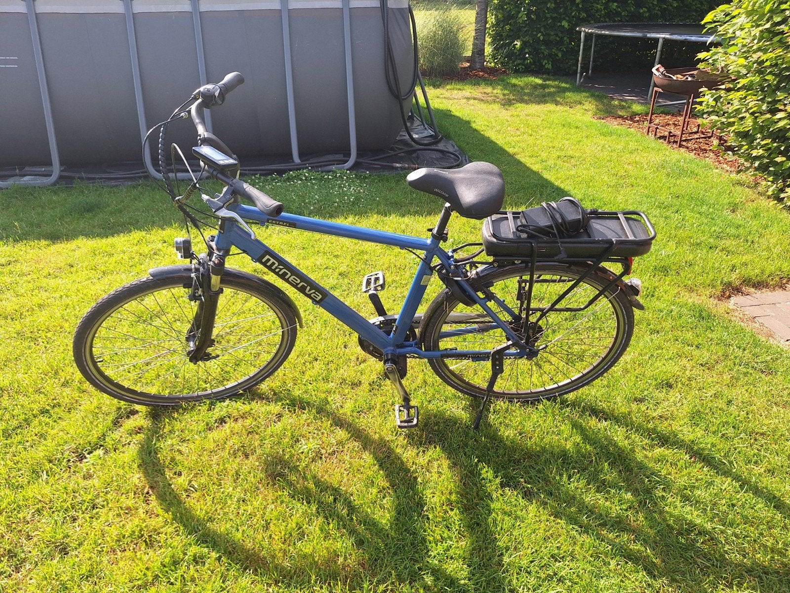 Elektrische fiets van minerva + zadel verwarming, Ophalen of Verzenden