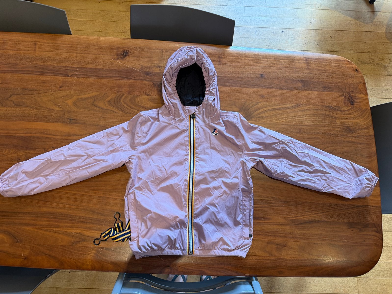 K-way veste mauve doublee taille 10ans, Enlèvement, Comme neuf, Manteau