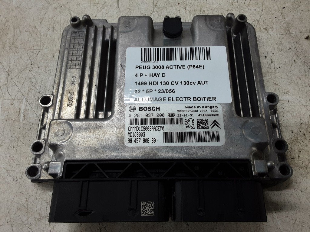 ONTSTEKINGSMODULE 3008 II (M4 / MC / MJ / MR) (9845780880), Gebruikt, Mevr. I. Hauben, Rue de l'Espoir 34 34
4030  GRIVEGNÉE, BE