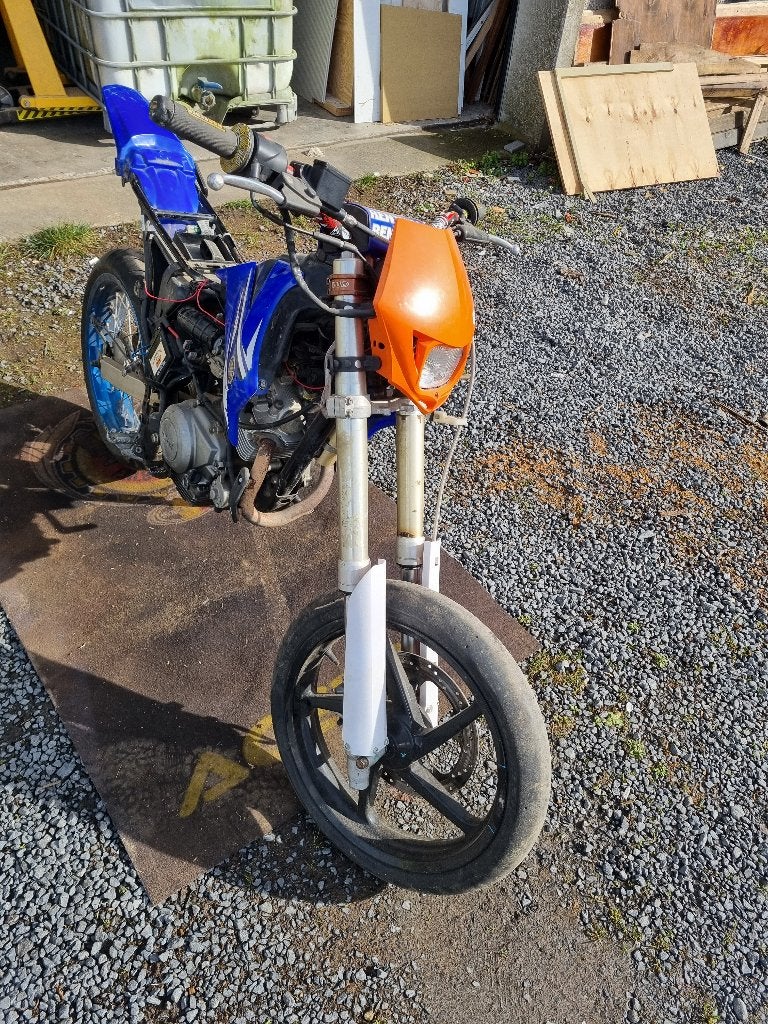 Yamaha TTR ombouwkit – YZ85 voorvork, Motoren, Ophalen, Gebruikt