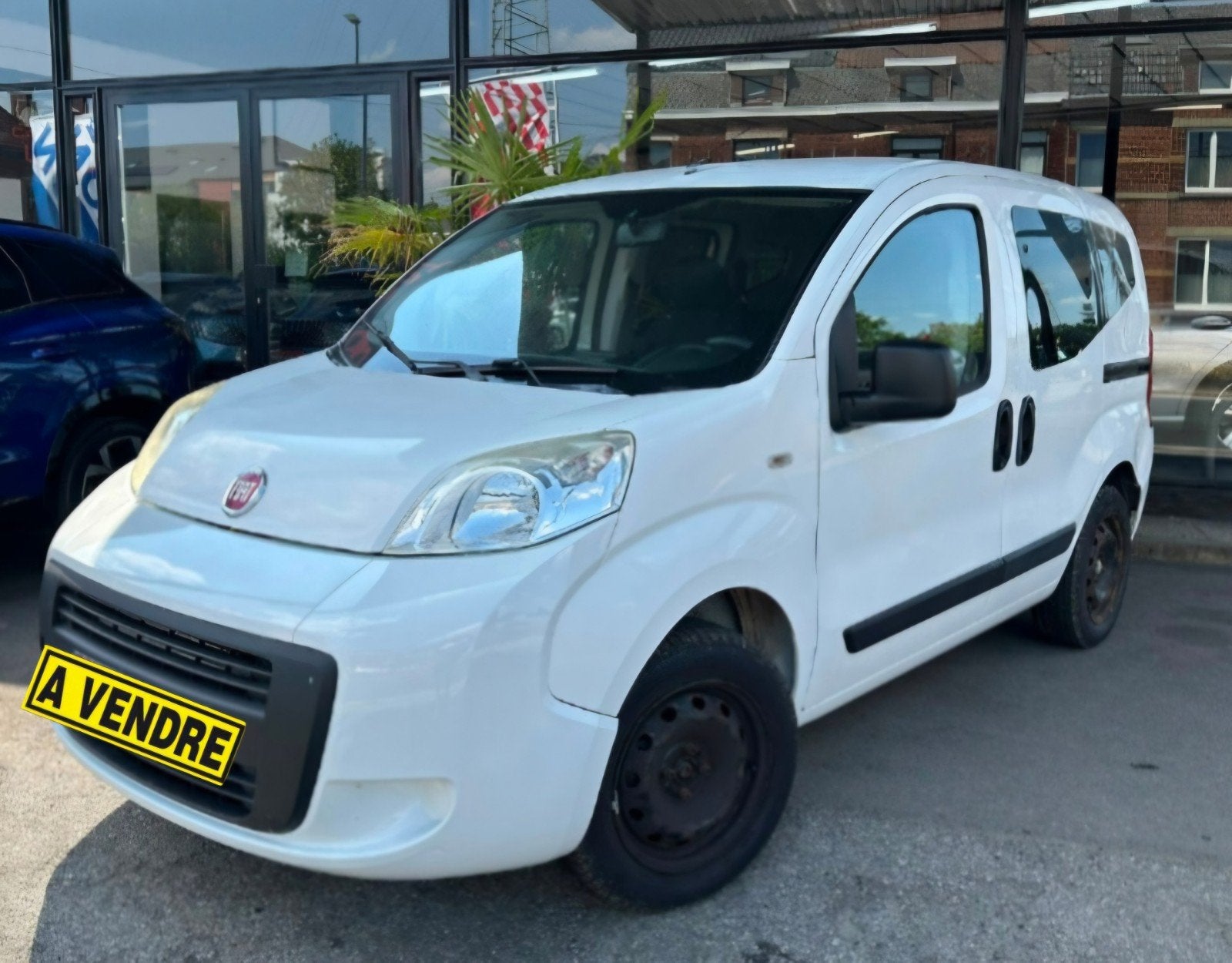 Fiat qubo papier rose euro 6b, Auto's, Fiat, Particulier, Airconditioning, Qubo, Te koop