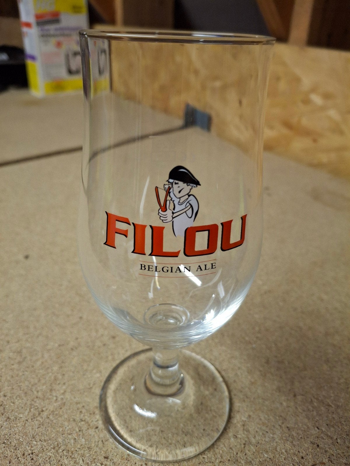Filou glas 25cl , 6 stuks, Collections, Marques de bière, Enlèvement, Neuf, Verre ou Verres, Autres marques