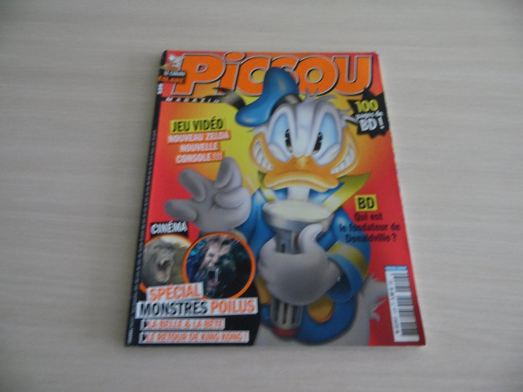 PICSOU MAGAZINE N°529, Enlèvement ou Envoi, Comme neuf, WALT DISNEY, Une BD