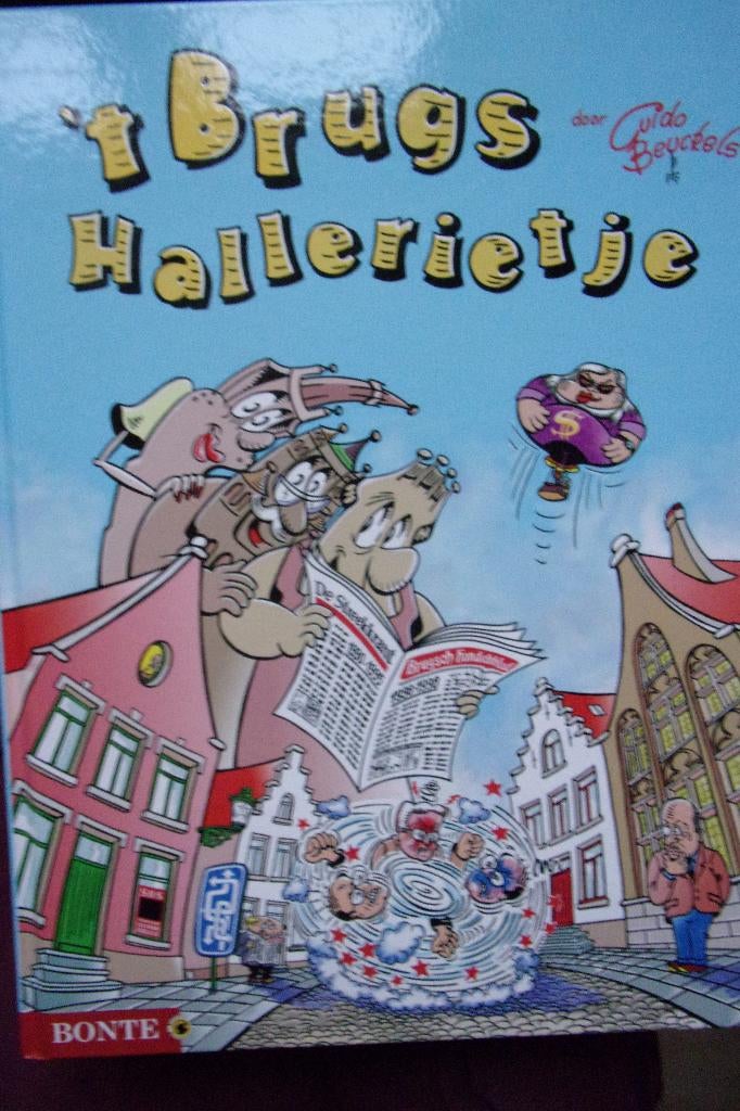 het brugs hallerietje , dikke hardcover bonte uitgave, Boeken, Ophalen of Verzenden