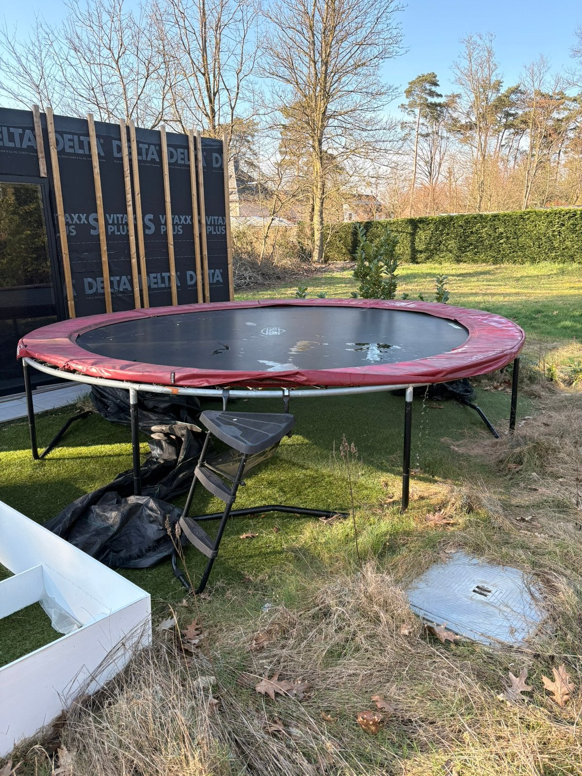 BERG Proffesionele Tuintrampoline, Ophalen, Zo goed als nieuw