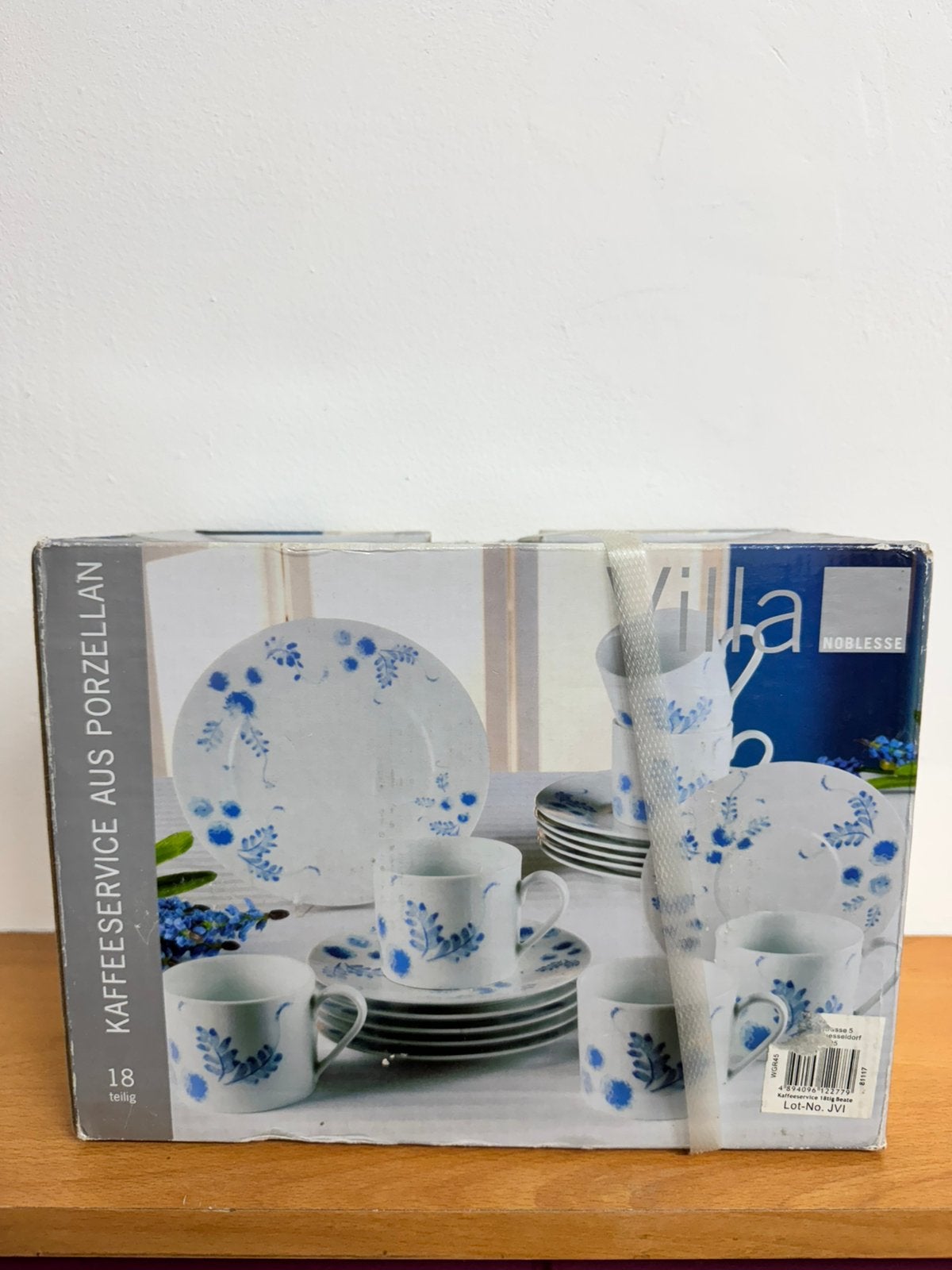 Nieuw compleet koffieservies set met dessertborden, Huis en Inrichting, Ophalen, Zo goed als nieuw, Bord(en)