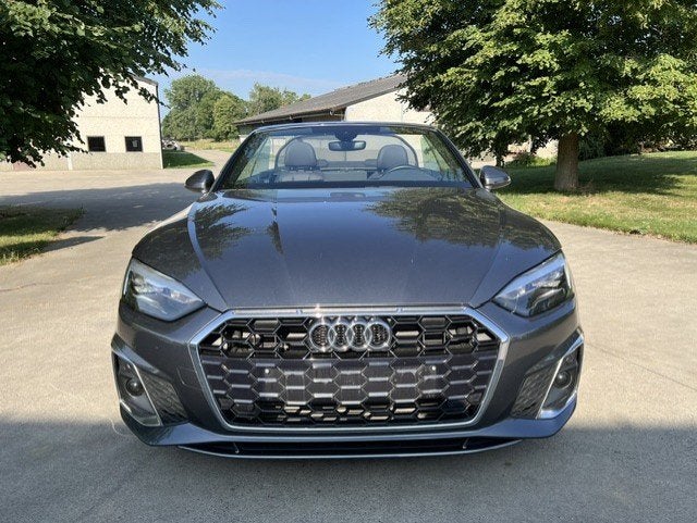 Audi A5 cabrio AUT S-Line 2.0 benzine MET 24.000km EN navi, Autos, Cuir, Argent ou Gris, Achat, Entreprise