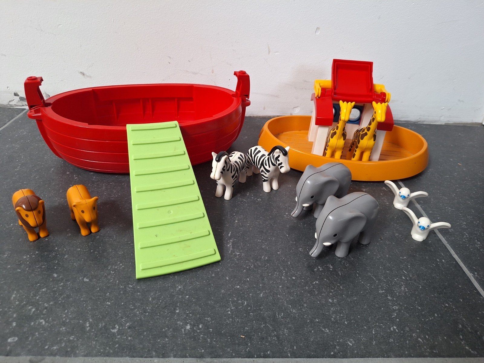 Playmobil Ark van Noach, Ophalen