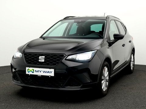 Seat Arona 1.0 TSI Move! Navi DSG, Auto's, Automaat, Arona, Zwart, SUV of Terreinwagen