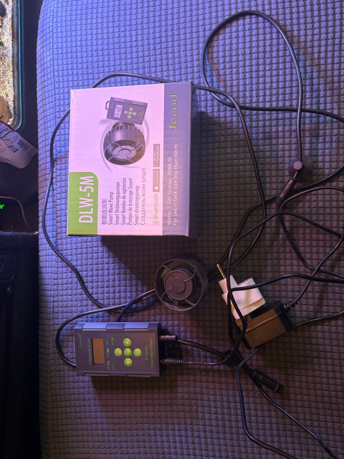 Jecod DLW-5M Wave Maker / Stromingspomp (Bluetooth & WiFi), Dieren en Toebehoren, Ophalen of Verzenden, Zo goed als nieuw