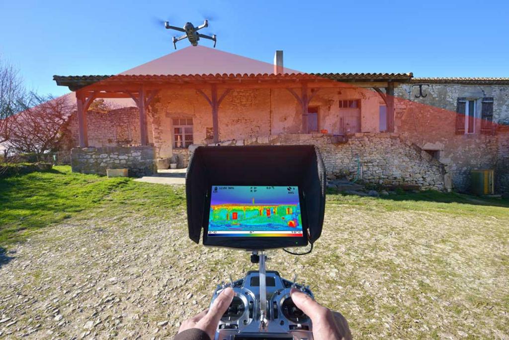 Inspection et photographie par drone, TV, Hi-fi & Vidéo, Drones, Drone professionnel