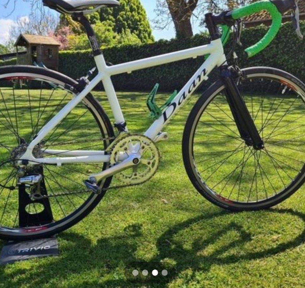 Koersfiets kind merk daan, Ophalen