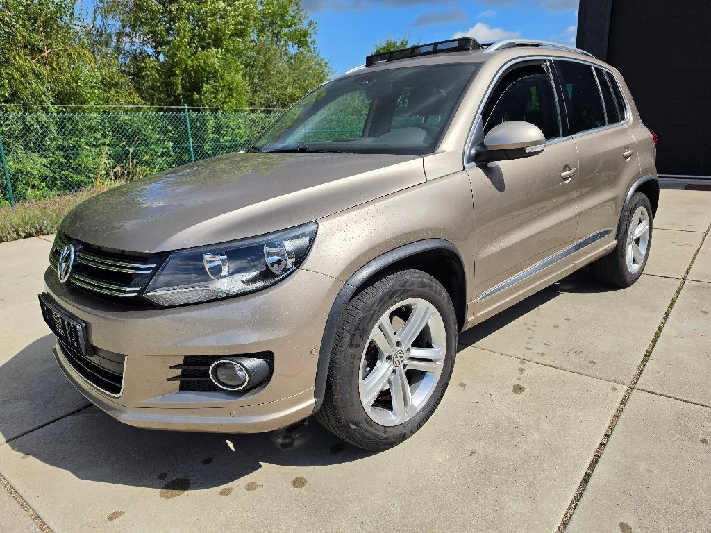 Volkswagen Tiguan 1.4 TSI R-Line Navi, Pano + Garantie, Auto's, 5 deurs, Dealer onderhouden, SUV of Terreinwagen, 92 kW