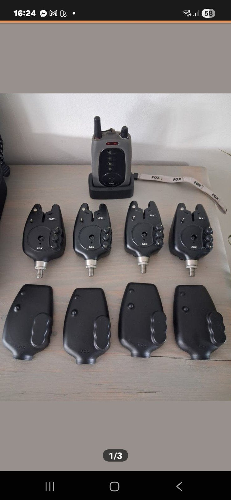 Fox nxr 4 plus 1, Watersport en Boten, Hengelsport | Karpervissen, Ophalen of Verzenden