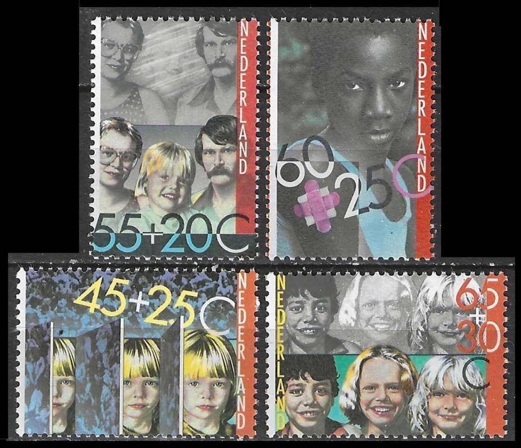 Nederland 1981 - Yvert 1163-1166 - Gehandicapten  (PF), Verzenden, Postfris