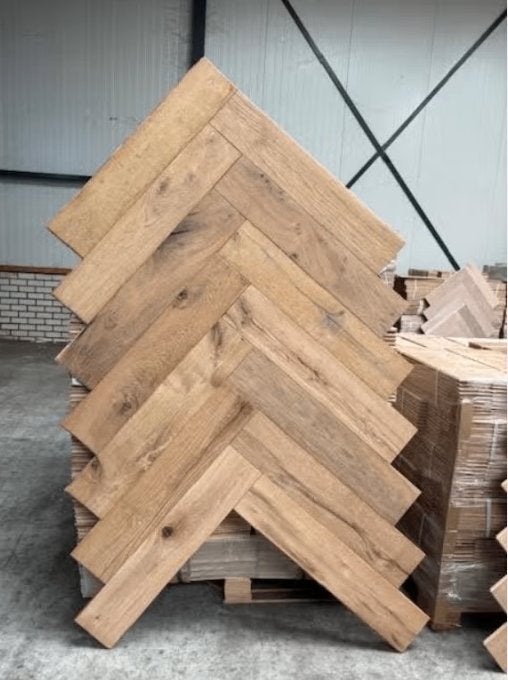 RESTE ; PARQUET EN CHÊNE MULTICOLORE ! 89 m2, Enlèvement, Multi couleur