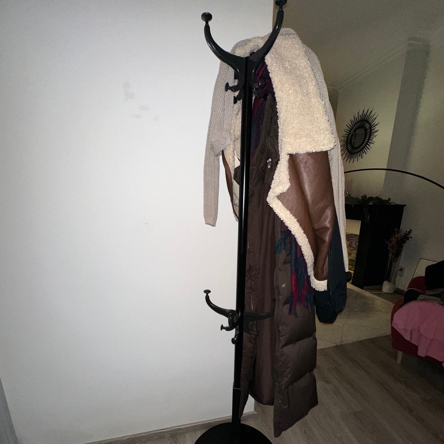 Porte manteau IKEA, Huis en Inrichting, Woonaccessoires | Kapstokken, Ophalen, Overige materialen, Zo goed als nieuw, Staande kapstok