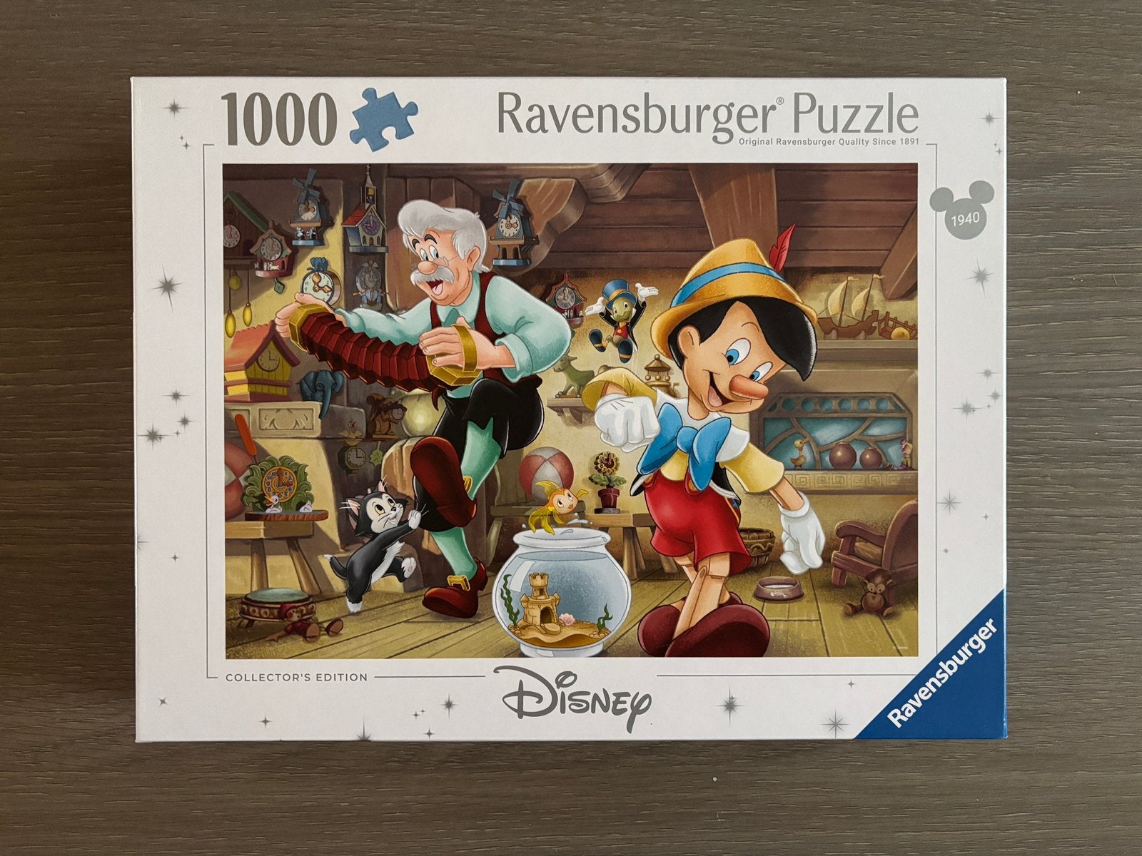 Puzzel Disney Pinocchio, Enlèvement ou Envoi, 500 à 1500 pièces, Comme neuf, Puzzle