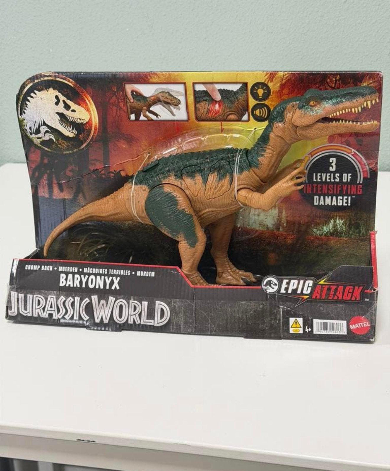Jurassic World Park Baryonyx Epic Attack - Nouveau jeu rare, Enlèvement ou Envoi, Neuf, Figurine ou Poupée