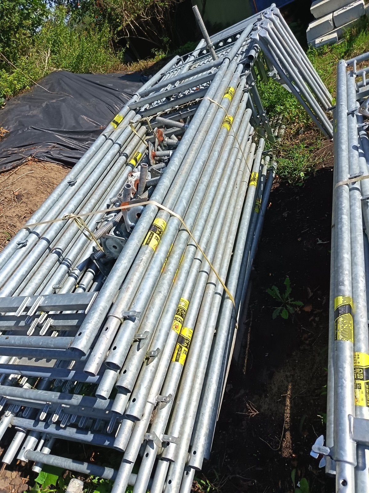 construction d'échafaudages, pièces d'échafaudage, Enlèvement ou Envoi