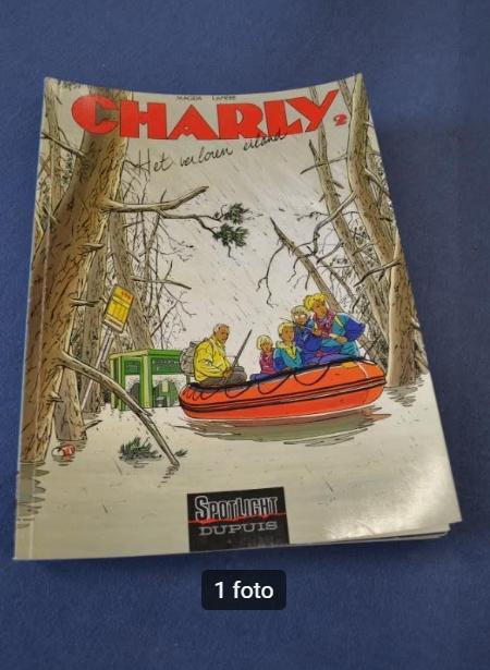 OUDE STRIPS CHARLY, Meerdere comics, Ophalen of Verzenden, Zo goed als nieuw