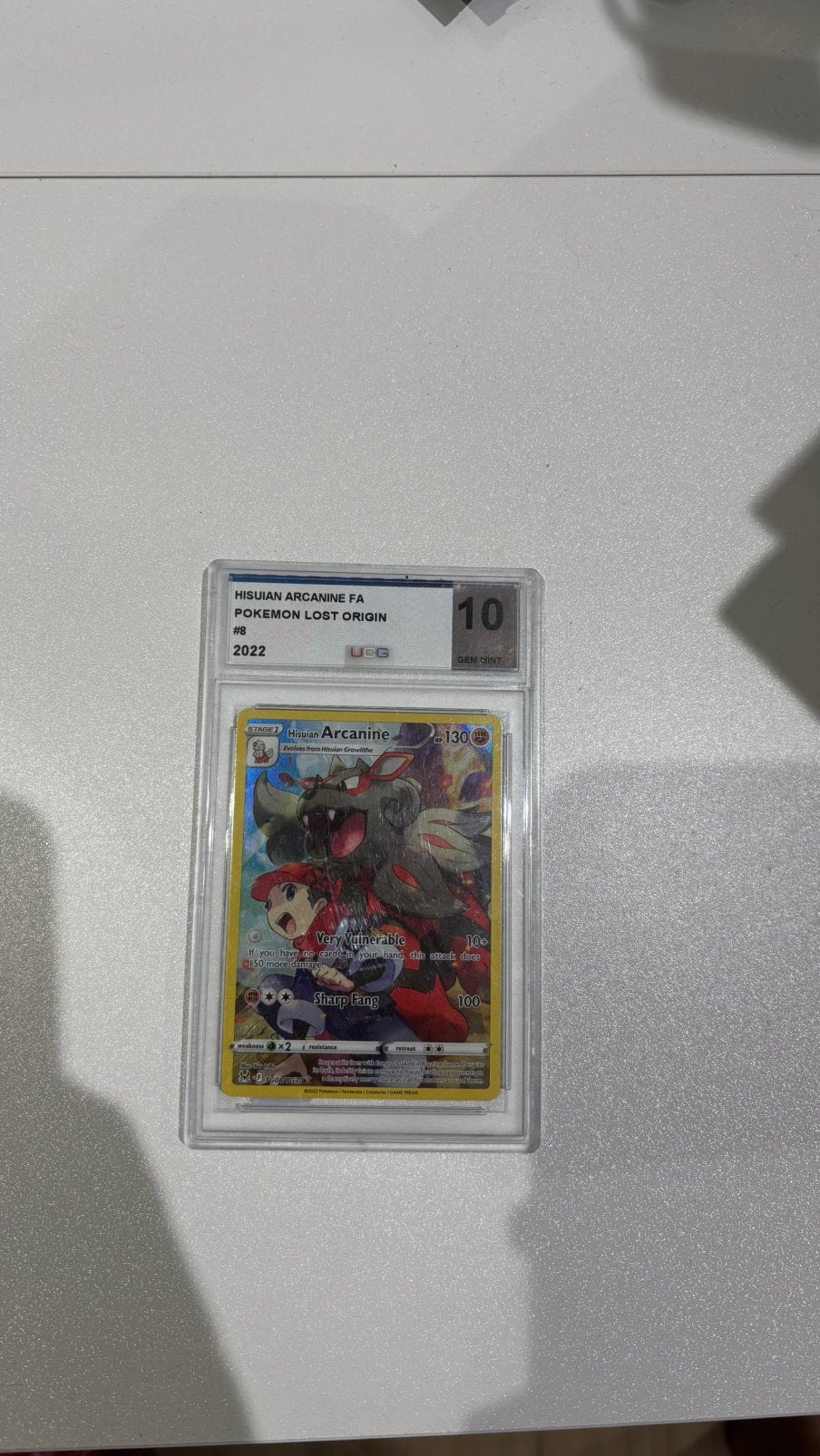 Pokemon graded card, Ophalen, Zo goed als nieuw, Losse kaart
