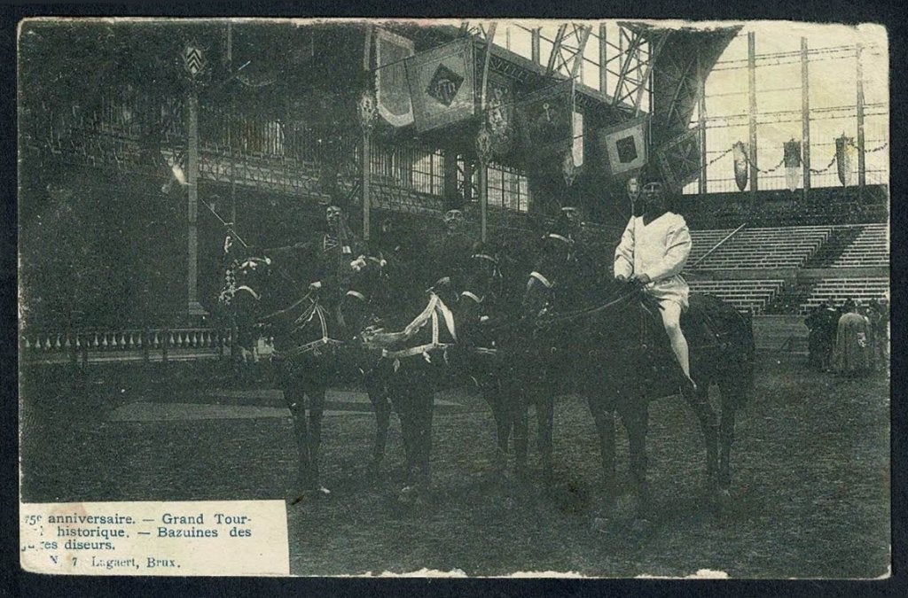 Brussel : Lagaert - Bazuines des diseurs - afgestempeld 1917, Verzamelen, Postkaarten | België, Verzenden, Voor 1920, Gelopen