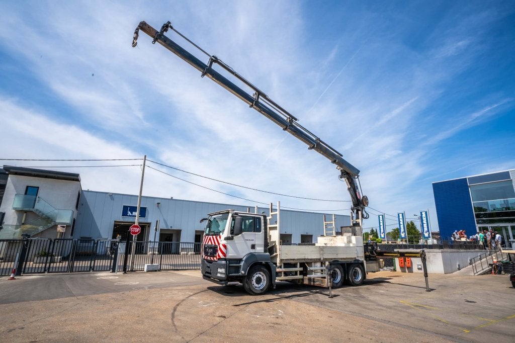 MAN TGS 33.400 BB - HIAB 377 E-5 HIPRO (bj 2010), Auto's, Euro 5, Achterwielaandrijving, 400 pk, MAN