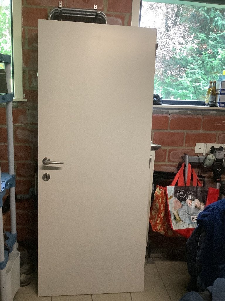 Deuren wit, Ophalen, Minder dan 80 cm, Binnendeur, Zo goed als nieuw