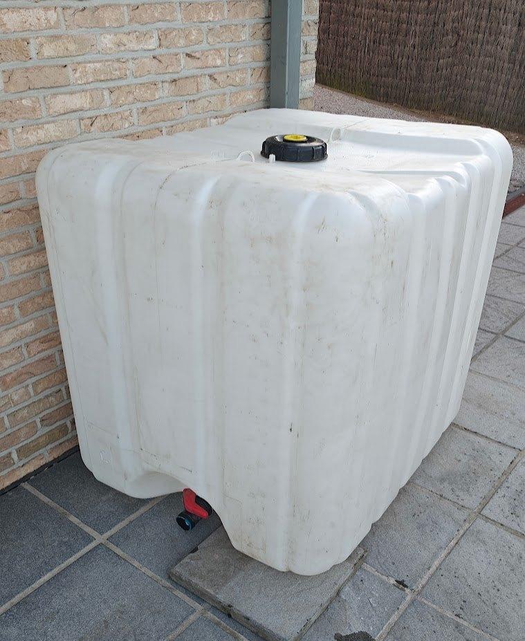 IBC tank, Ophalen, Kunststof, Gebruikt, Met kraantje